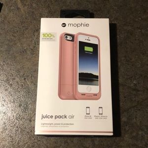 Rose Pink Mophie iPhone 5/5s Charging Case